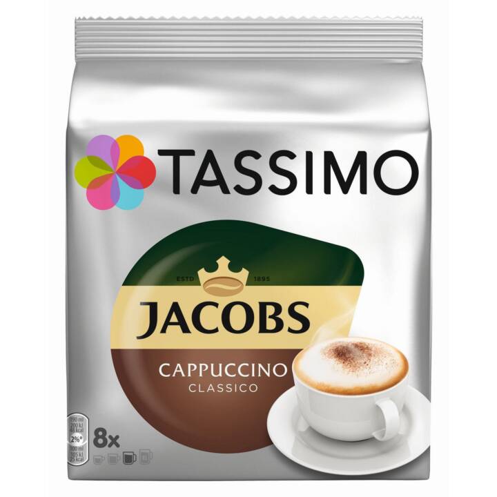 TASSIMO Capsules de Café Jacobs (8 pièce)