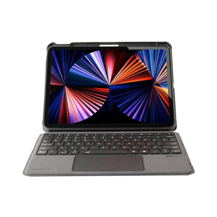 4SMARTS Solid Pro Type Cover / Tablet Tastatur (11", iPad Pro 11 (3. Gen. 2021), Schwarz)