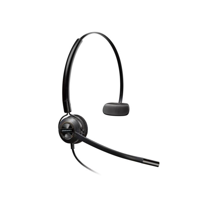 PLANTRONICS Office Headset EncorePro HW545 (On-Ear, Kabel, Schwarz)