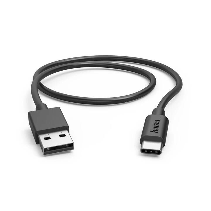 HAMA Kabel (USB A, USB Typ-C, 0.5 m)