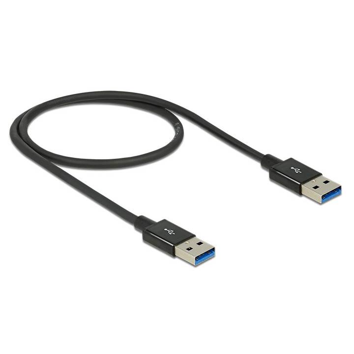 DELOCK USB-Kabel (USB 3.0 Typ-A, USB 3.0 Typ-A, 50 cm)