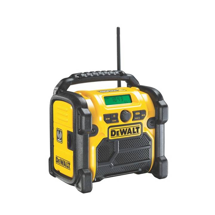 DEWALT DCR020-QW Radios de chantier (Jaune, Noir)