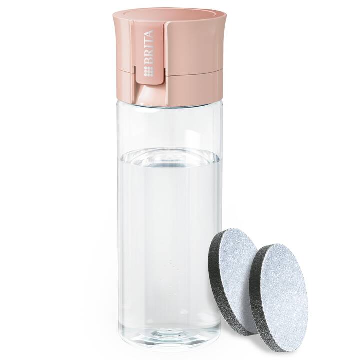 BRITA Bottiglia con filtro integrato Vital (0.6 l, Arancione)