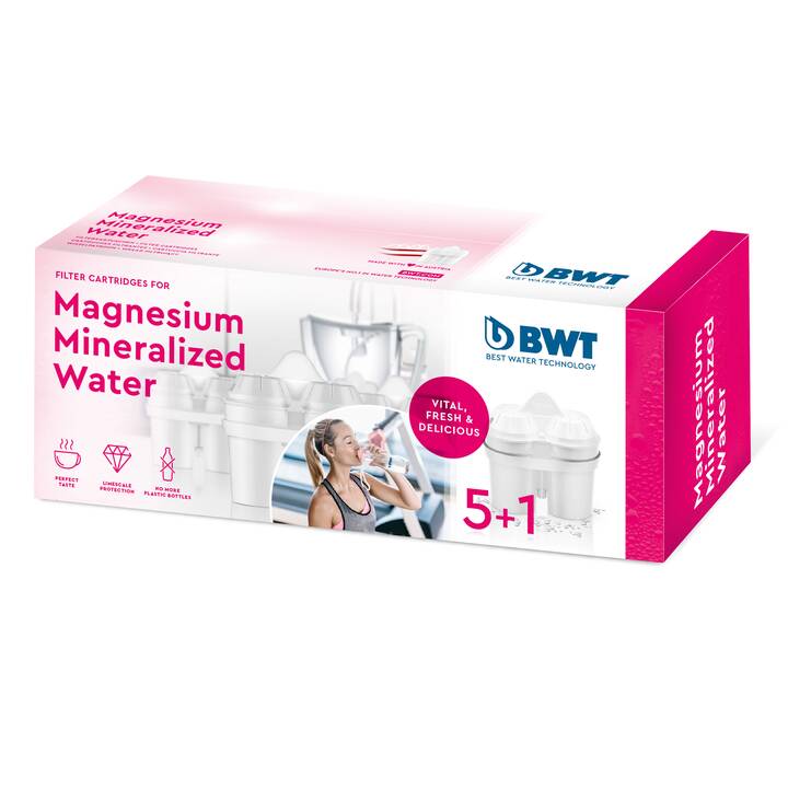 BWT Water+ magnesium (6 pezzo)