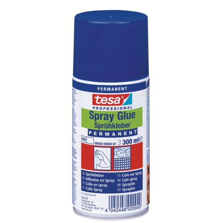 TESA Colle en spray 60020-00000 (300 ml, 1 pièce)