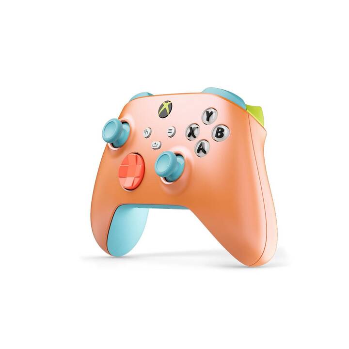 MICROSOFT Xbox Sunkissed Vibes OPI Special Edition Controller (Koralle, Grün, Blau)