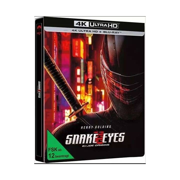 Snake Eyes - G.I. Joe Origins (4K Ultra HD, Limited Edition, Steelbook, DE, EN)