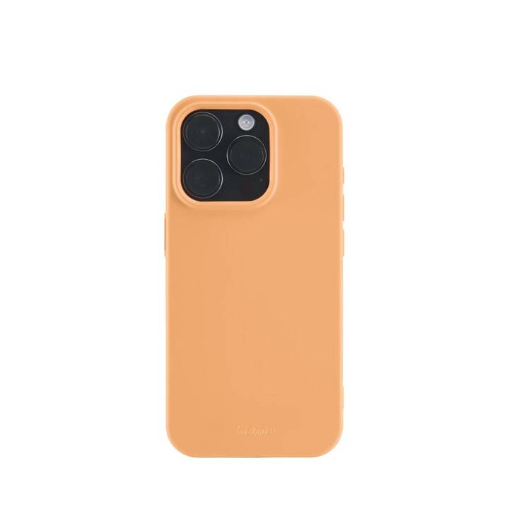 HAMA Backcover Fantastic Feel (iPhone 15 Pro, Arancione)
