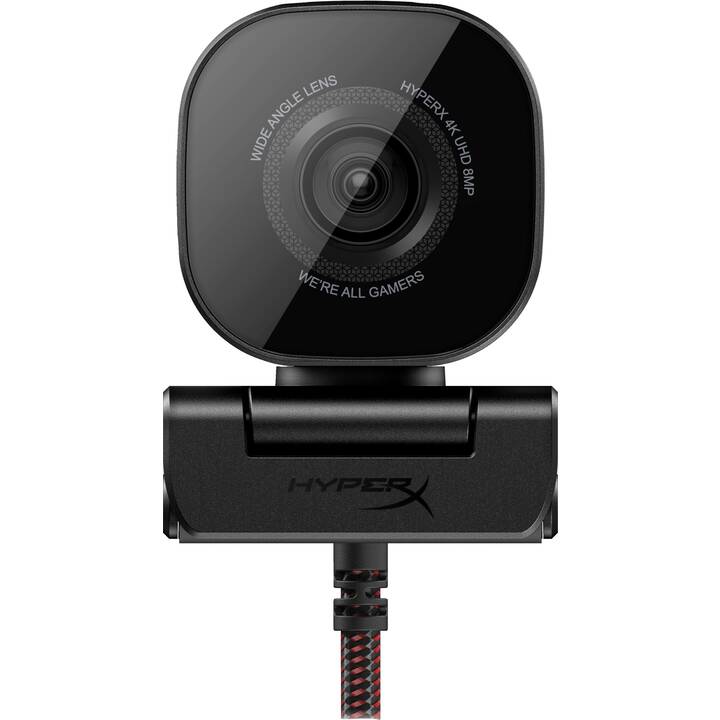 HYPERX Vision S Webcam (8 MP, Noir)
