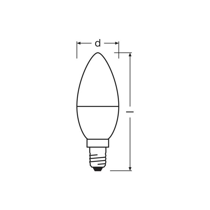 OSRAM Ampoule LED Classic B (E14, 3.3 W)