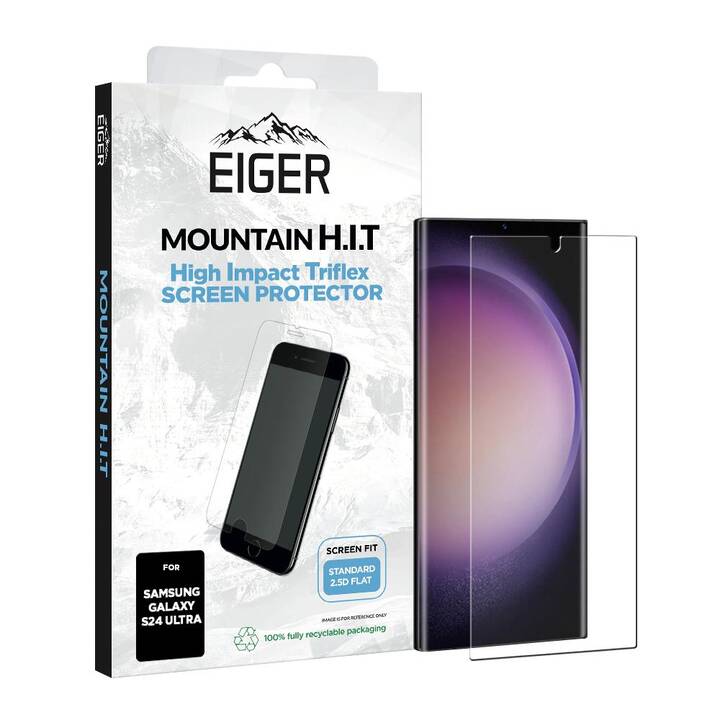 EIGER Displayschutzglas High Impact Triflex (Galaxy S24 Ultra, 1 Stück)