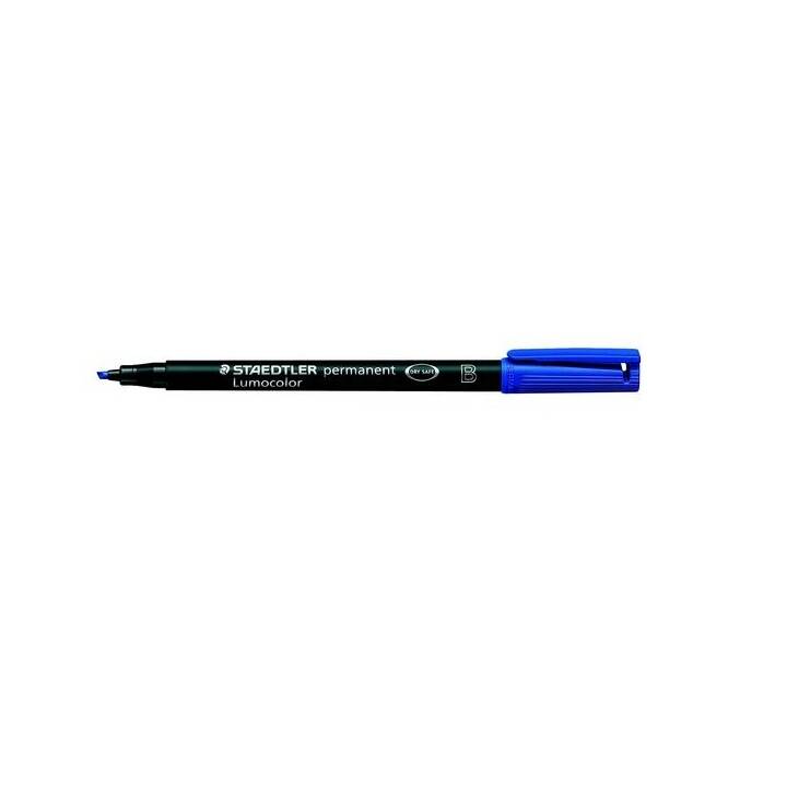 STAEDTLER Marqueur permanent Lumocolor 314 B (Bleu, 1 pièce)
