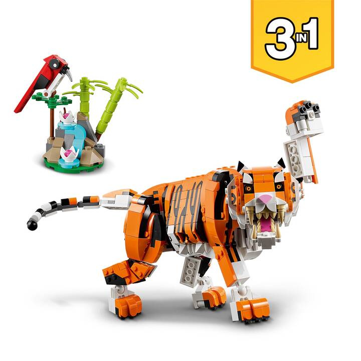 LEGO Creator 3-in-1 Majestätischer Tiger (31129)