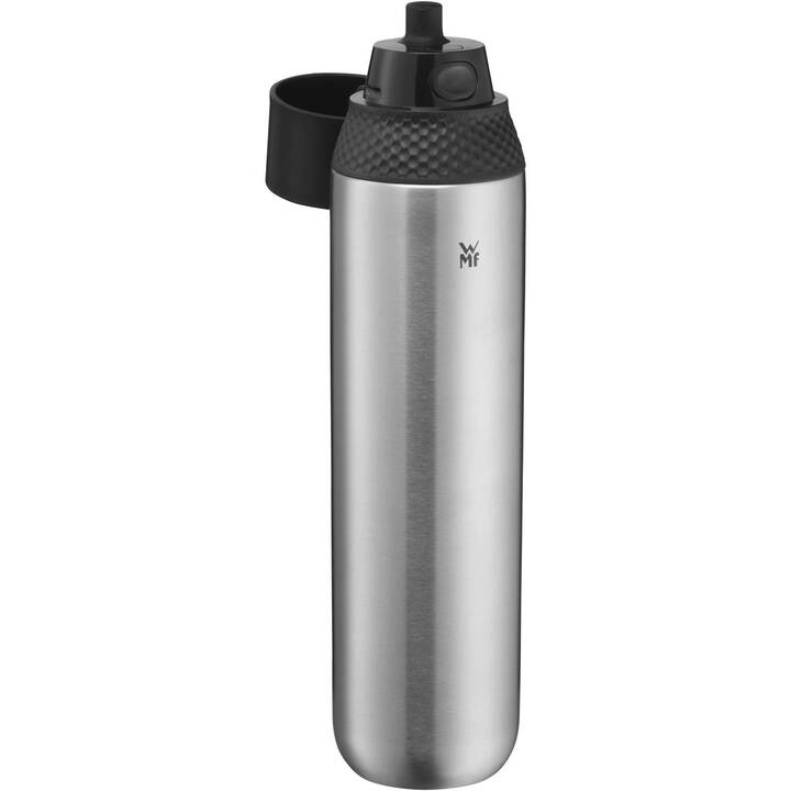WMF Thermo Trinkflasche Iso2Go (0.75 l, Silber, Edelstahl)