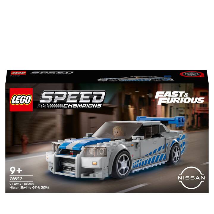 LEGO Speed Champions 2 Fast 2 Furious Nissan Skyline GT-R R34 (76917)