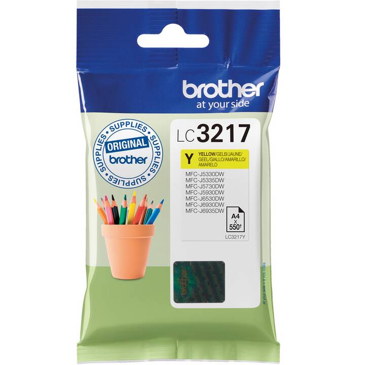 BROTHER LC-3217Y (Giallo, 1 pezzo)