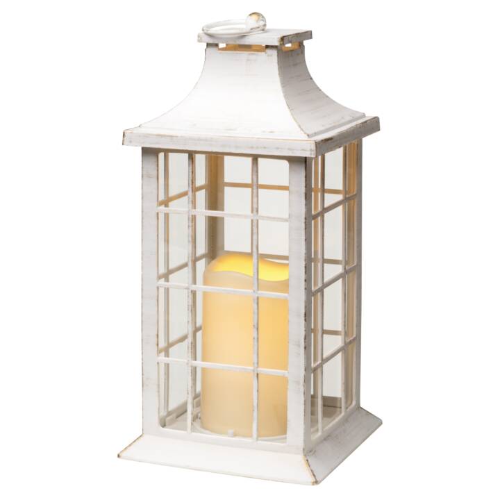 INTERTRONIC Lantern Candele LED (Bianco)