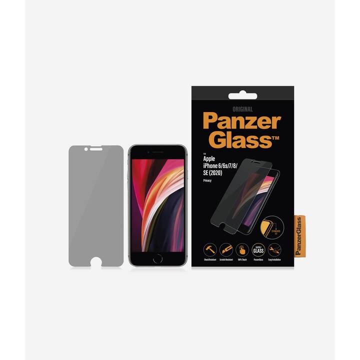 PANZERGLASS Vetro protettivo da schermo Privacy (iPhone 6s, iPhone 7, iPhone 6, iPhone SE, iPhone 8, 1 pezzo)