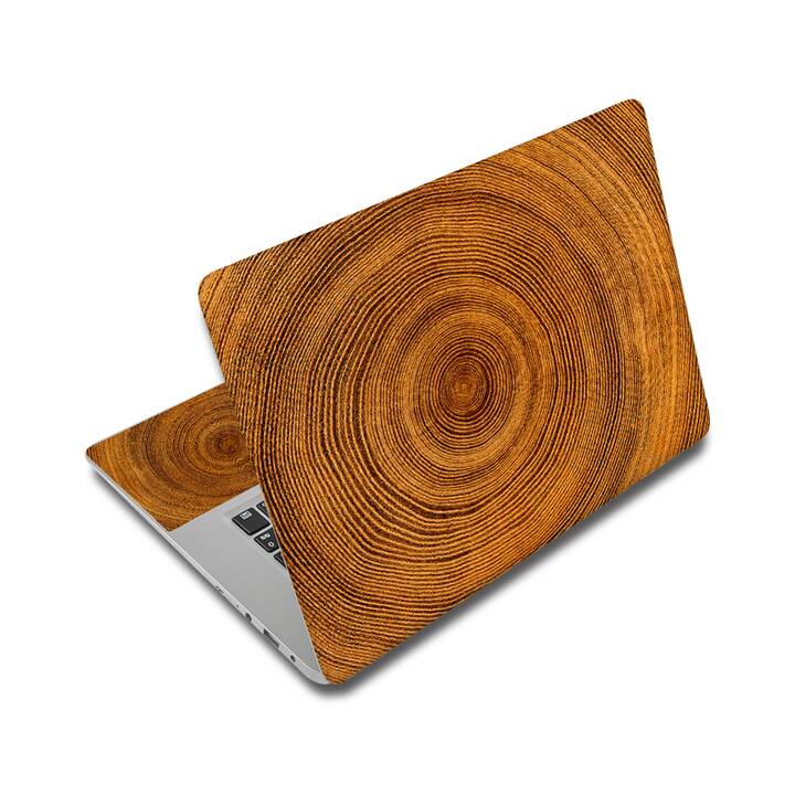 EG Schutz Aufkleber für 14 Notebook - Holz - Interdiscount