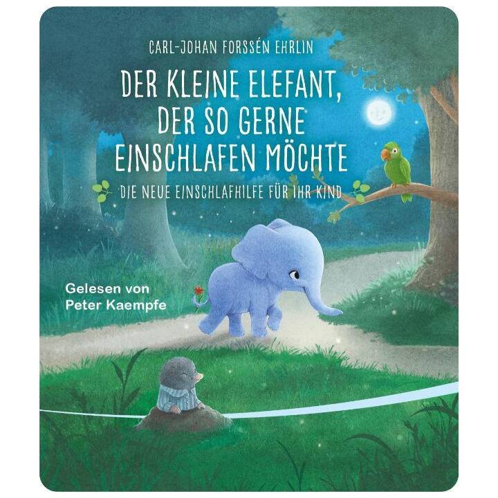 TONIES Pièce radiophonique pour enfants Der kleine Elefant, der so gerne einschlafen möchte (DE, Toniebox)