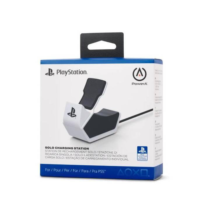 POWER A Base de recharge (PlayStation 5, Blanc)