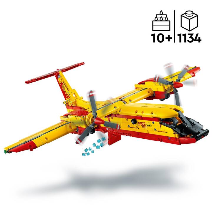LEGO Technic Löschflugzeug (42152, seltenes Set)