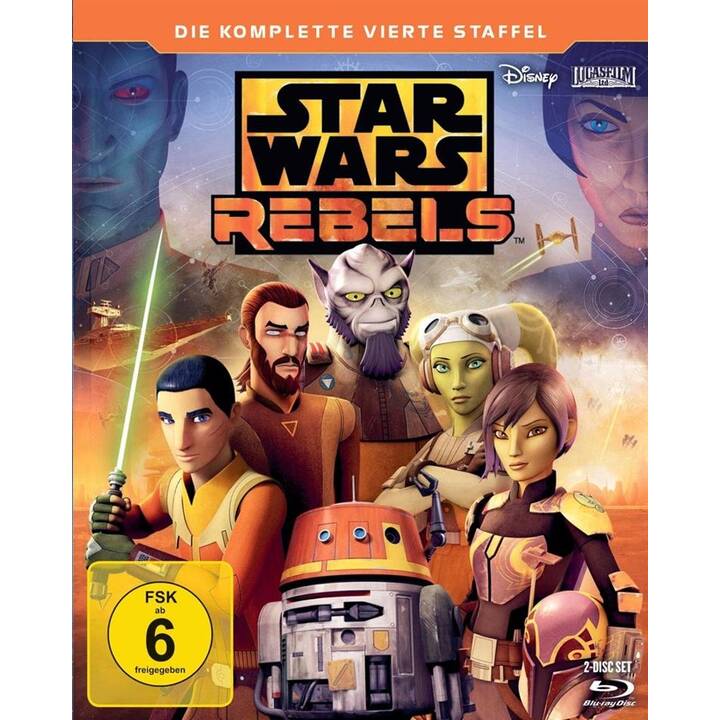 Star Wars Rebels Staffel 4 (ES, DE, EN, FR)