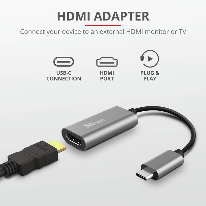 TRUST Dalyx (1 Ports, HDMI)
