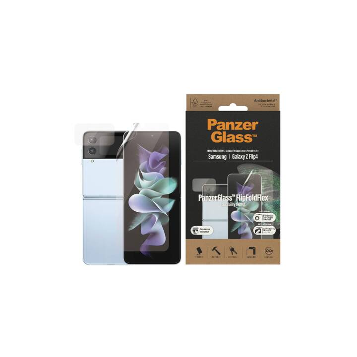 PANZERGLASS Displayschutzglas Ultra Wide Screen Protector (Galaxy Z Flip 4)