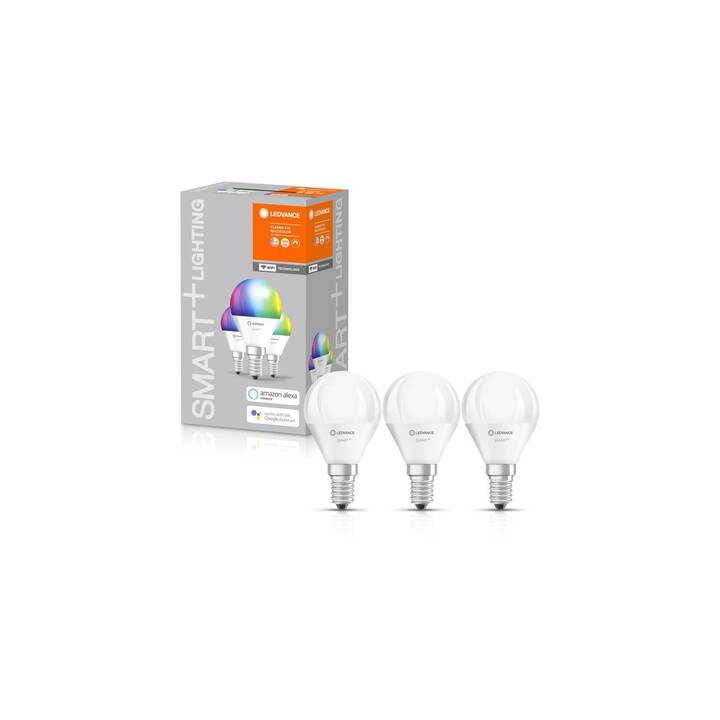 LEDVANCE LED Birne Smart+ Classic (E14, WLAN, 5 W)
