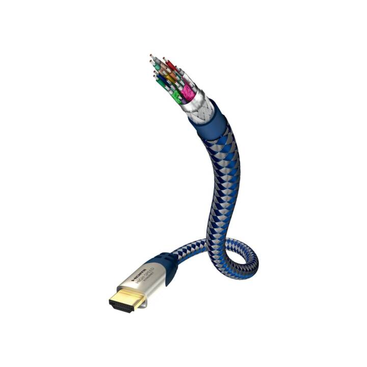 IN-AKUSTIK Premium High Speed Câble de connexion (HDMI Typ-A, Fiche HDMI, 5 m)