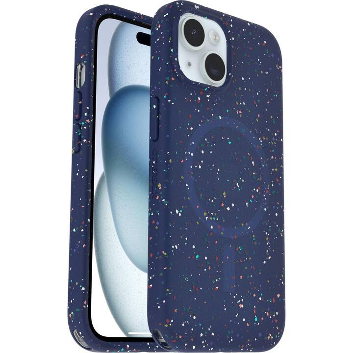 OTTERBOX Backcover MagSafe Blueberry Pie (iPhone 15, iPhone 13, iPhone 14, Lavorato, Blu)