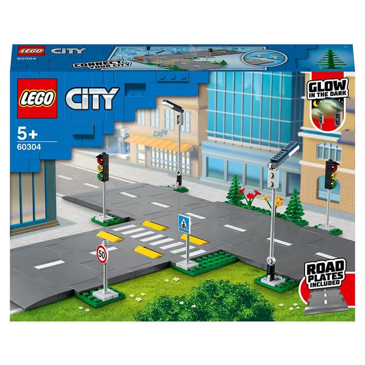 LEGO City Strassenkreuzung mit Ampeln (60304)