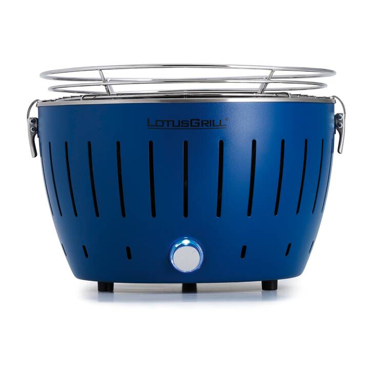 LOTUSGRILL Small Grill a carbonella (Blu scuro, Blu)