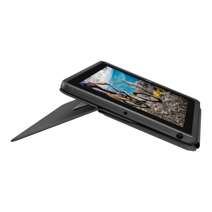 LOGITECH Rugged Folio Type Cover (10.9", iPad (10. Gen. 2022), Nero)