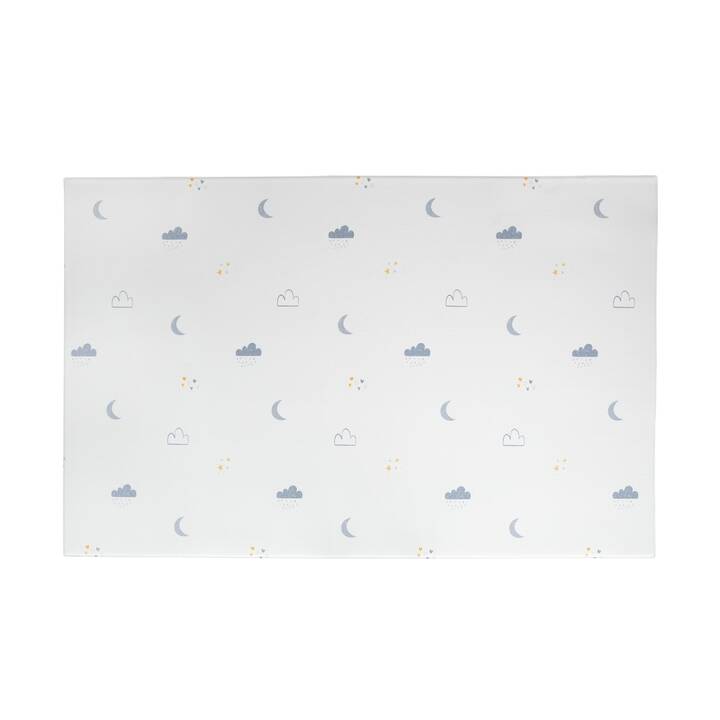 BABY CARE Tapis de jeu Charming Night (Nuage, 140 x 210 cm)