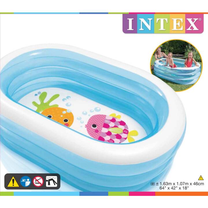 INTEX Piscina per neonati e bambini My Sea Friends