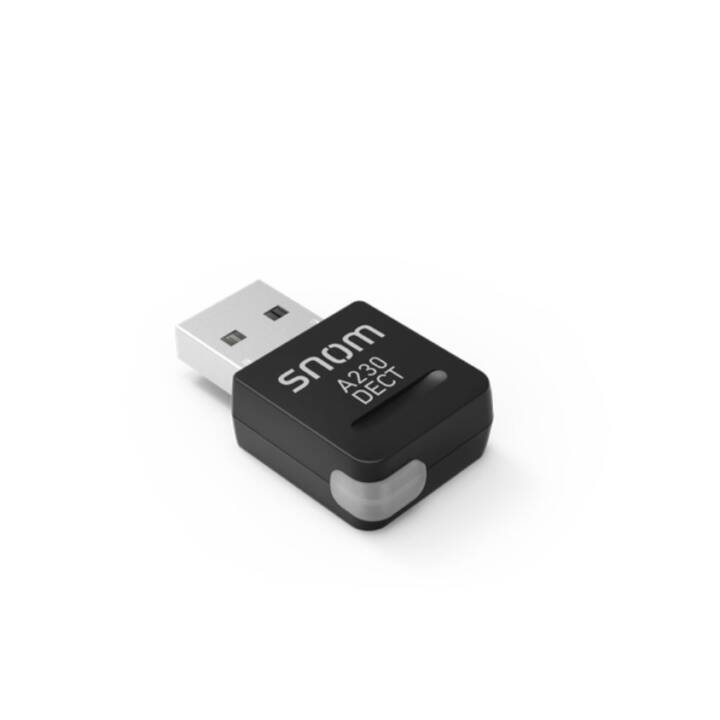 SNOM TECHNOLOGY Adattatore A230 (Nero, USB A)