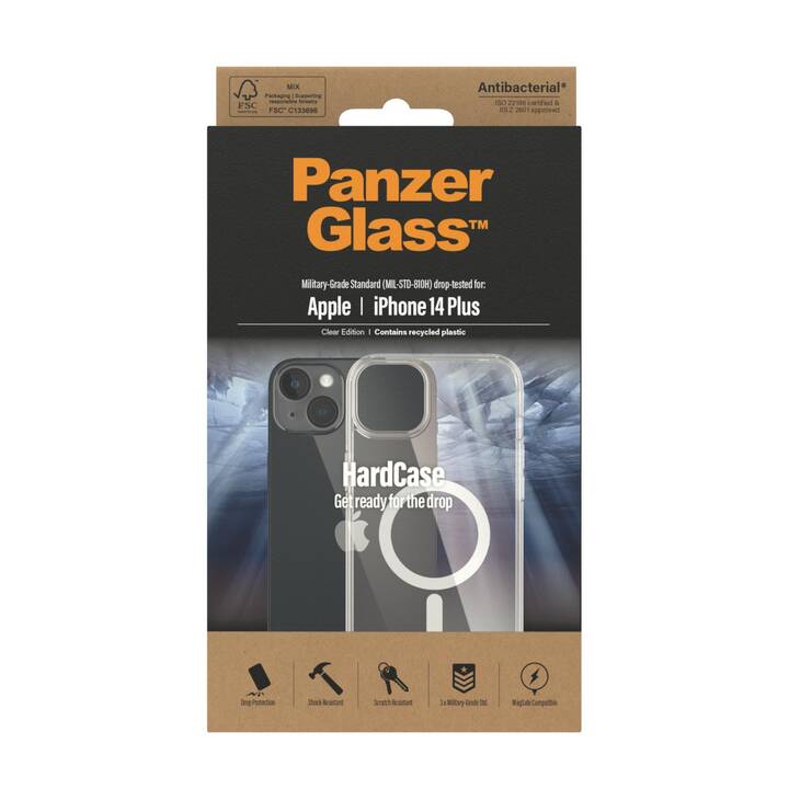 PANZERGLASS Hardcase (iPhone 14 Plus, Transparente)