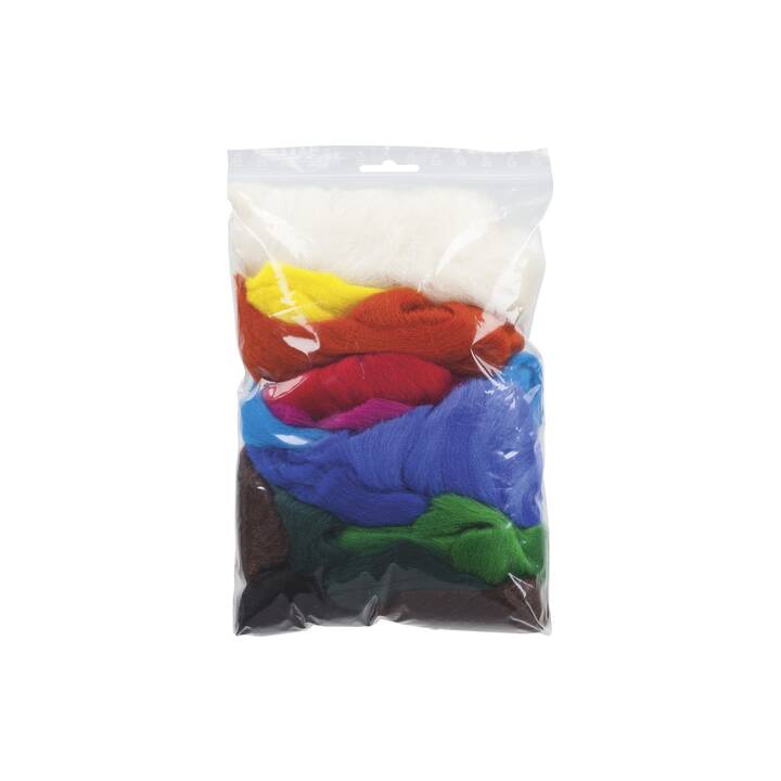 HEYDA Laine de feutre Mix (100 g, Multicolore)