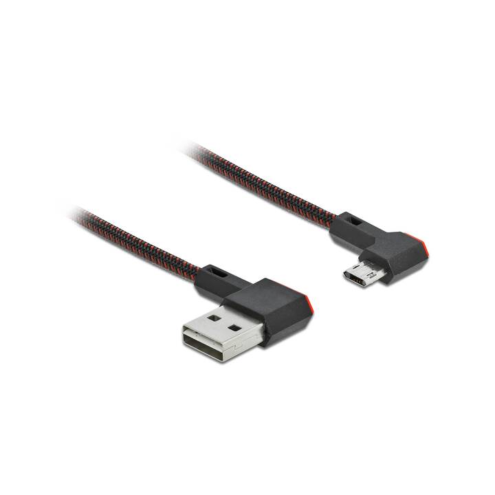 DELOCK USB-Kabel (USB 2.0 Typ-A, USB 2.0 Micro Typ-B, 2 m)