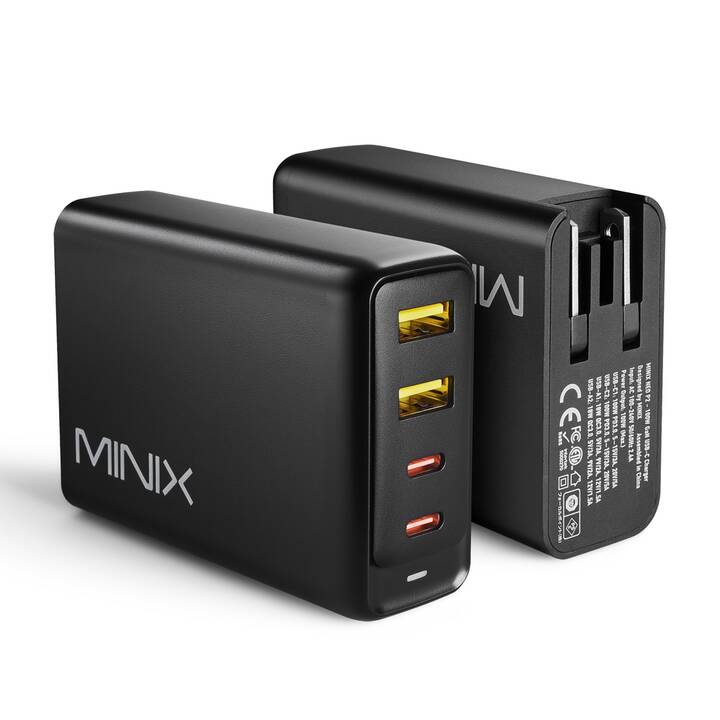 MINIX NEO-P2 Hub caricabatteria (USB-A, USB-C)
