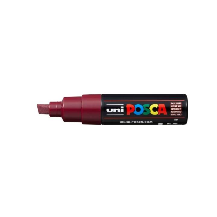 UNI-BALL Permanent Marker Posca (Rot, 1 Stück)