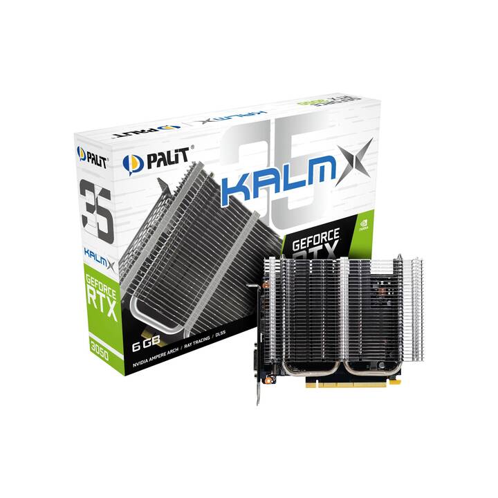 PALIT MICROSYSTEMS KalmX Nvidia GeForce RTX 3050 (6 Go)