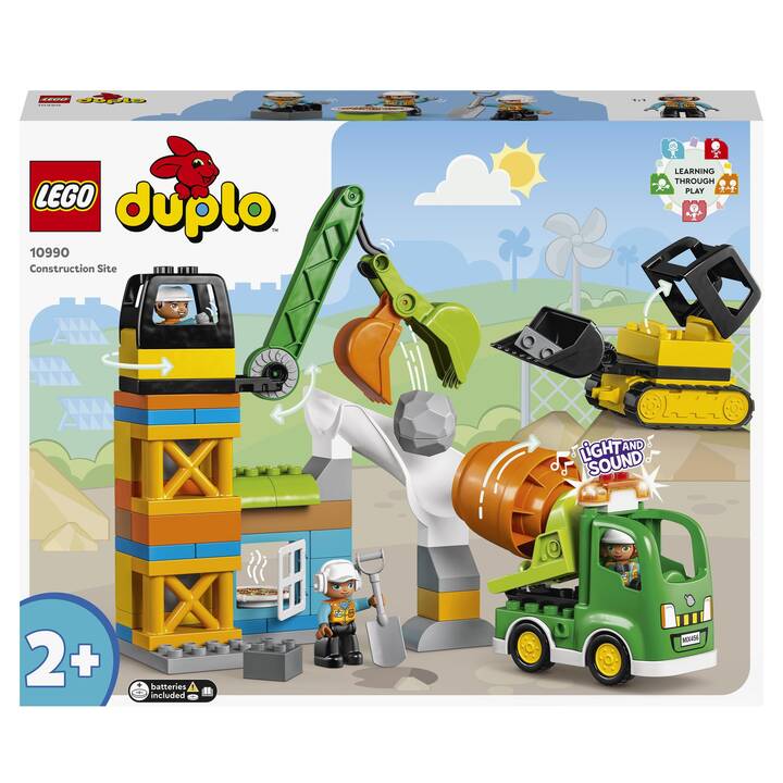 LEGO DUPLO Baustelle mit Baufahrzeugen (10990)