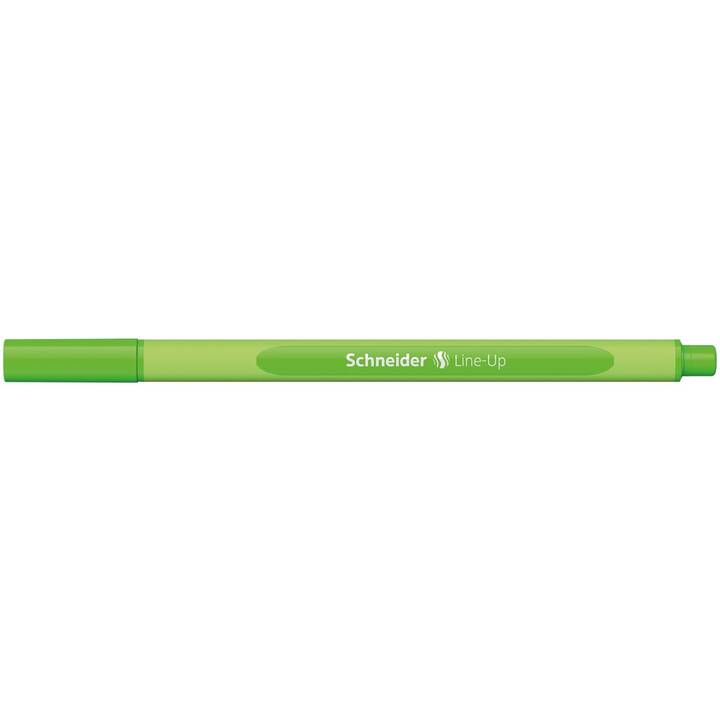SCHNEIDER Line-Up Penna a fibra (Verde, 1 pezzo)