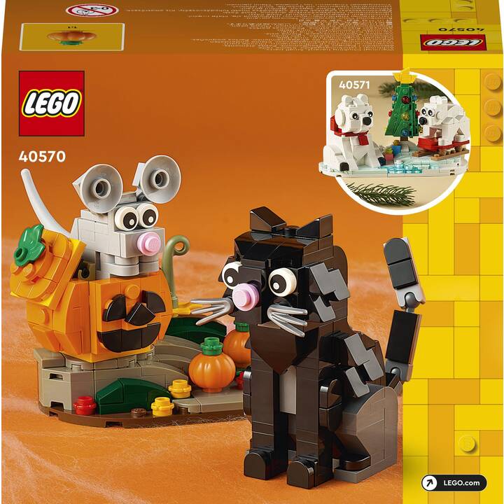 LEGO Icons Gatto e topo di Halloween (40570)