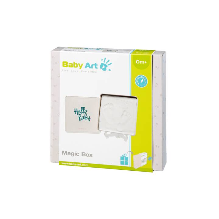 BABY ART Kit per impronta 3D-Magic Box (Piedi, mano)