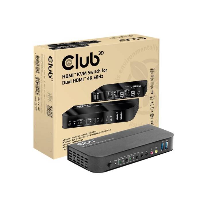 CLUB 3D KVM Switch CSV-1382