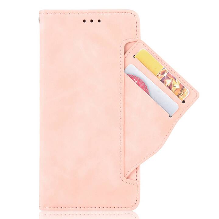 EG Mornrise Etui portefeuille pour Apple iPhone X XS 5.8" - Rose